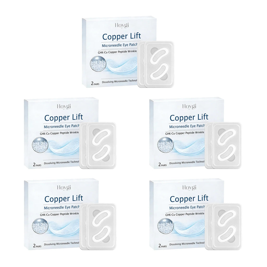 Hoygi Microneedle Eye Patches – Dark Circles & Puffiness Relief Eye Patch Mask Zpaxo 10pairs