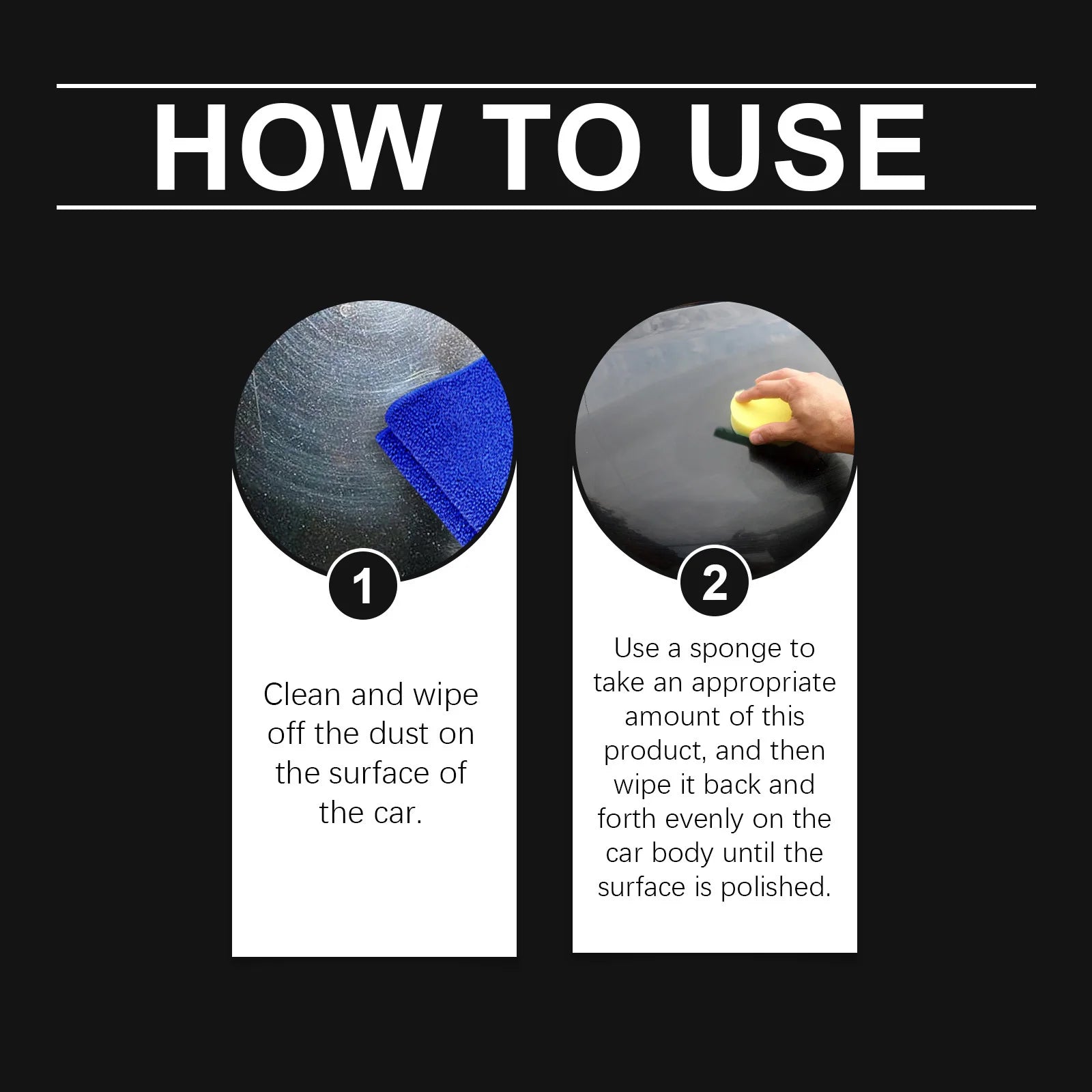 Car Coating Polishing Wax Sponge Lasting Vehicle Paint Care Strong