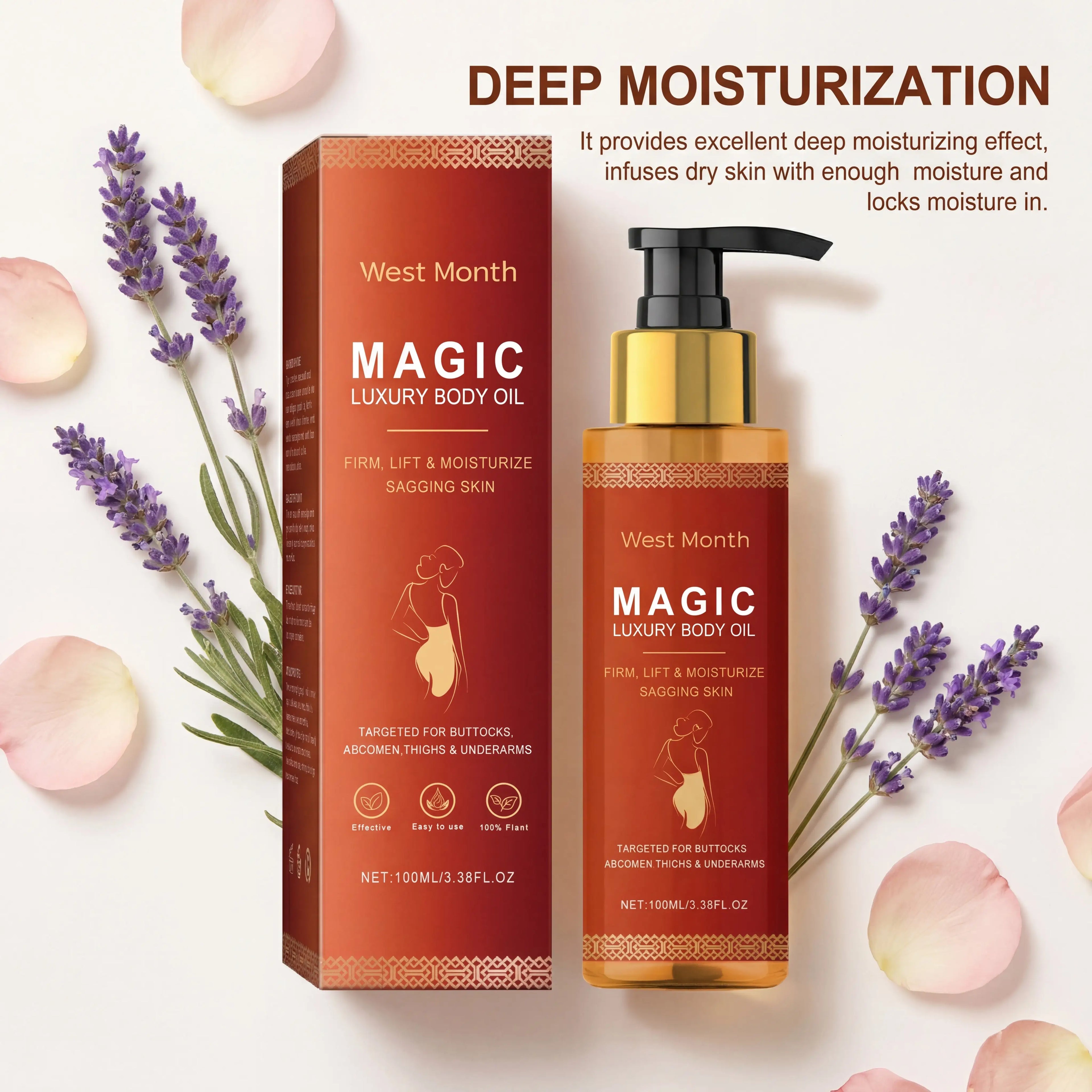 1/2/3/4/5/6/7/8/10Pcs Collagen Body Oil Long Lasting Moisturization Stabilizing Restoring Flaky Skin Care Barrier Protection Oil Zpaxo