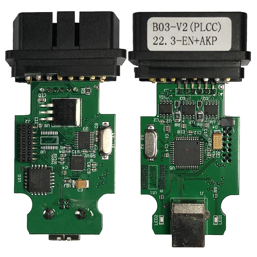 VAG COM 23.3 HEX V2 OBD2 Scanner – VW Audi Skoda Seat VCDS Tool