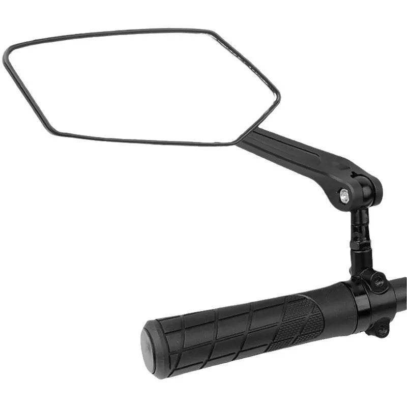 New Mountain Bike Adjustable Rearview Mirror Folding Bike High-definition Flat Mirror Reversing Mirror Bike Riding Accessories Zpaxo