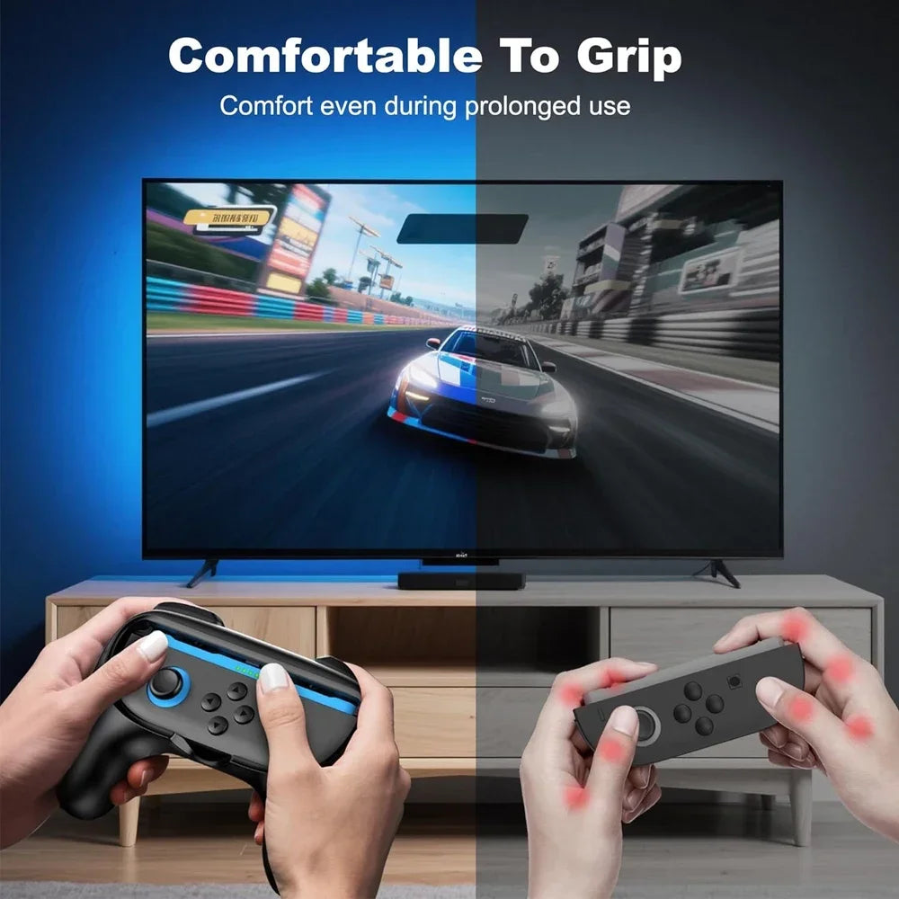 Games Grips Case Nintendo Switch 2 Joy Pad Hand Grip Stand Controller