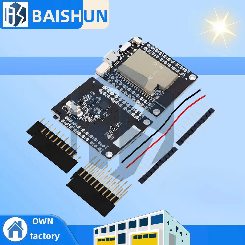 Mini32 ESP32-WR-OVER-B PSRAM Wi-Fi Bluetooth Module Development Board for Arduino IPv4 IPv6 SSL TCP/UDP Zpaxo Default Title