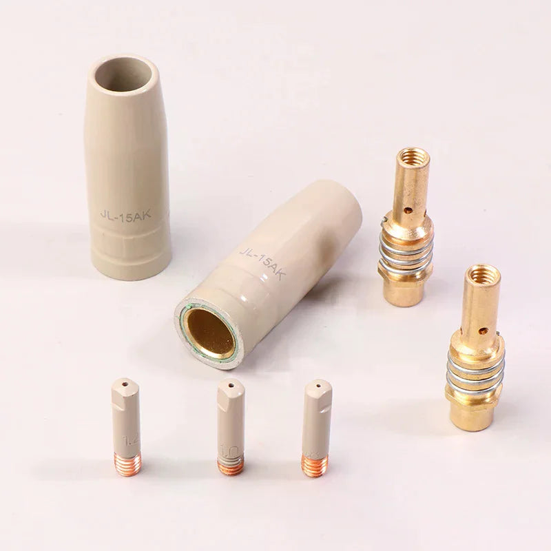 0 8 1 MIG Torch Gas Nozzle Tip Holder Protection Parts 15AK Welding Zpaxo