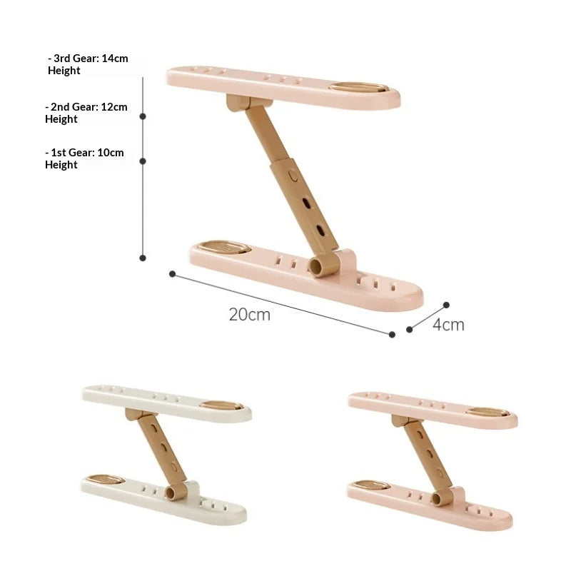 10-Pack Double-Layer Aromatherapy Shoe Rack Organizer Adjustable Shoe Rack Organizer Zpaxo
