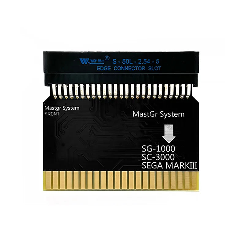 SMS2SG1000 Cartridge Adapter for Sega Master System (US) to MARK III/SG-1000/SC-3000 with Enable FM Sound & Expand Game Library Zpaxo Adapter Only