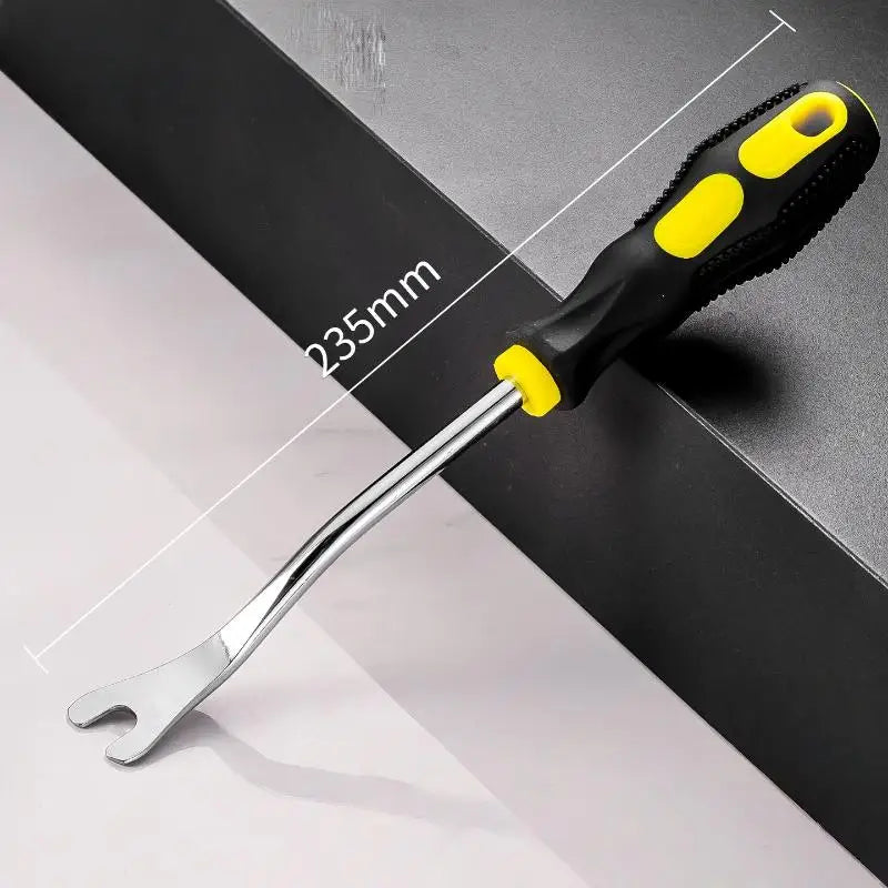 A45 Carbon Steel Nail Puller – Screwdriver-Style Pry Tool