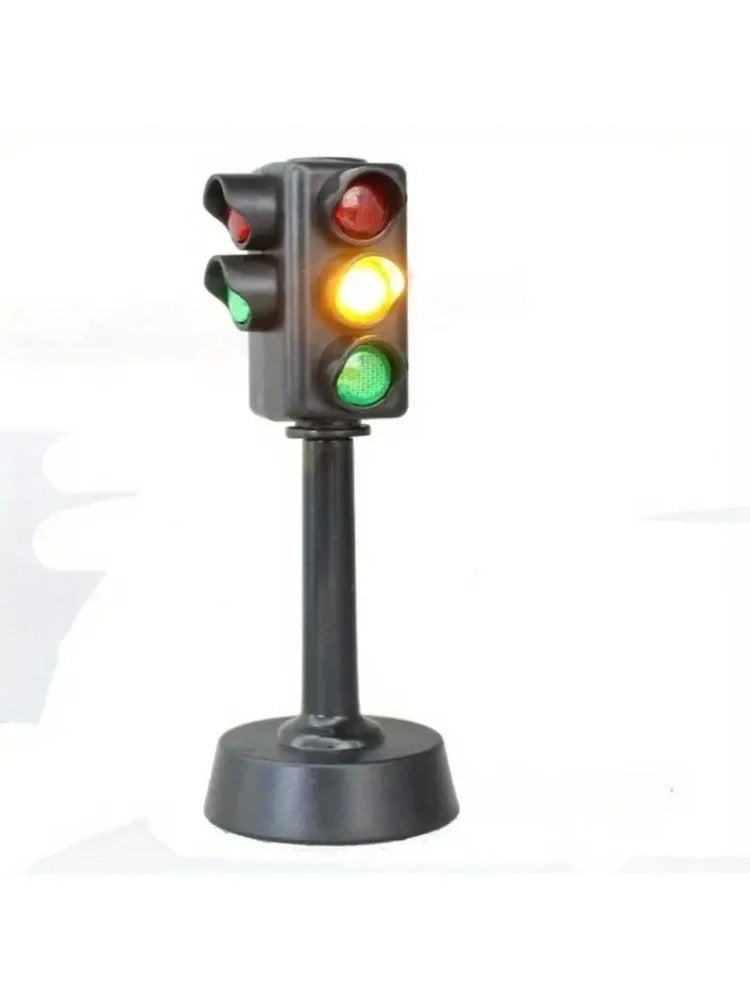 Mini Traffic Signs Road Light Block Children Safety Education Kids'
