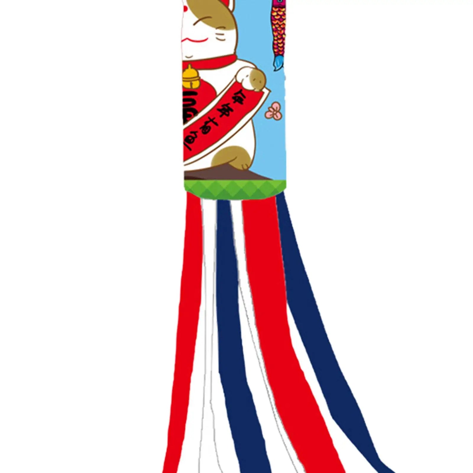 Carp Japanese Wind Pipe Flag Polyester Creative Hanging Decorations for Sushi Bar Restaurant Home Festival Outside Gifts Zpaxo