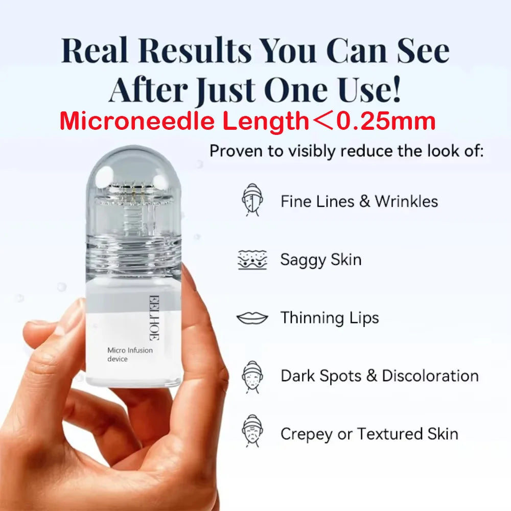 Eelhoe Hyaluronic Acid Microneedling Facial Serum Kit – Firming Facial Serum Kit Zpaxo