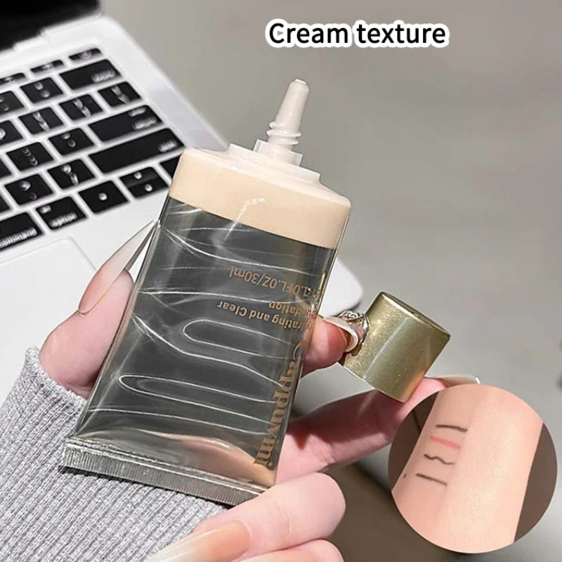CAPPUVINI Moisturizing and Clearing Foundation Liquid-Moisturizing,Fine and Smooth, Nourishes Skin,Provides Natural Concealment Zpaxo