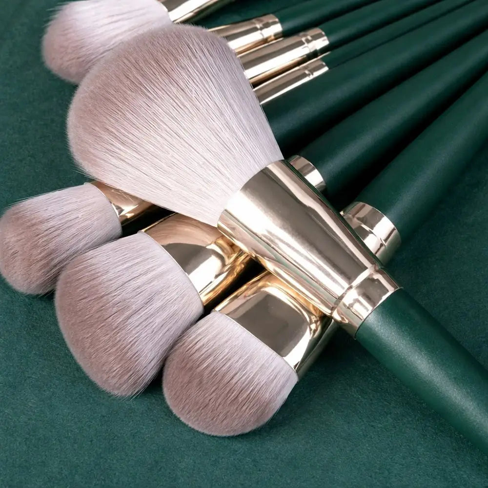 14-Piece Makeup Brush Reusable Washable Make Up Brushes Soft Beauty Zpaxo