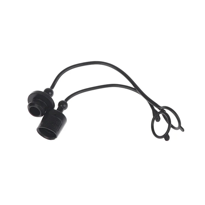 1/5Pairs 1/2 ISO-A Hydraulic Quick Coupler Male Dust Cap And Female Plug Cover Fits Hydraulic Quick Disconnects Coupler Zpaxo 1pair Black