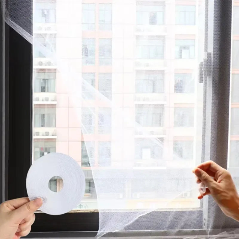 Self-adhesive Thick Anti-mosquito Window Screen Velcro Design