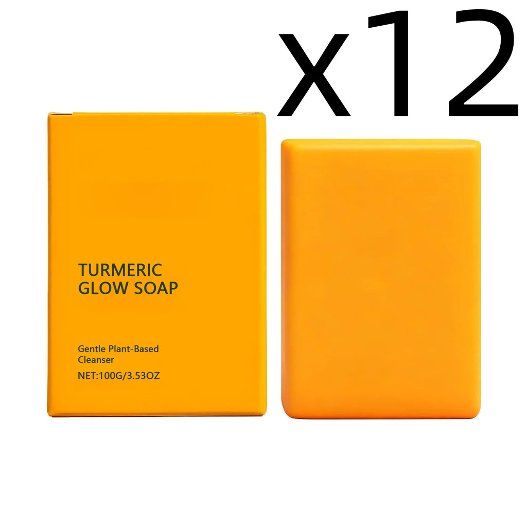 Turmeric Body Cleansing Soap – Deep Clean & Nourish 100g Turmeric Body Soap Zpaxo 100g Boxed X 12PCS