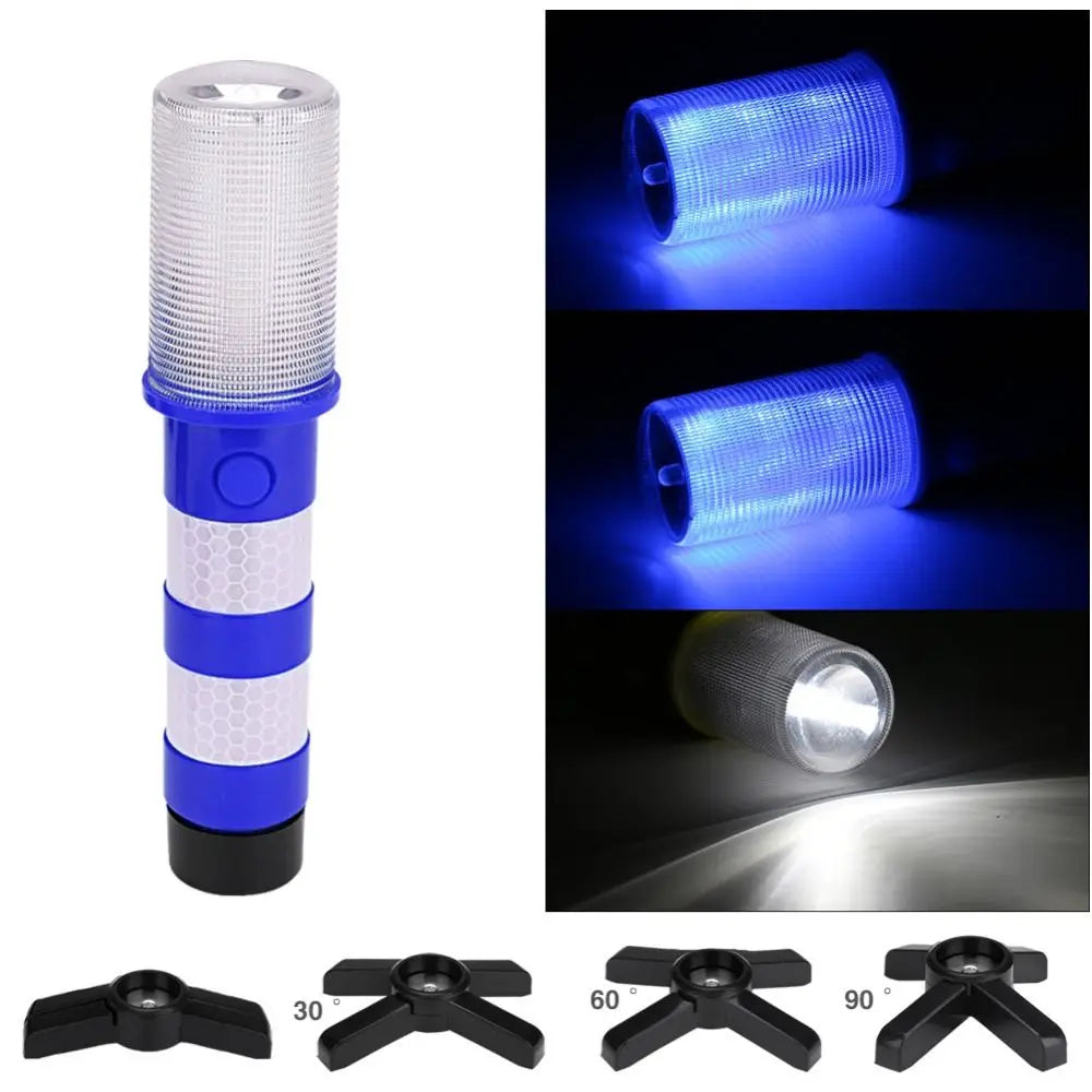 LED Light Warning Visibility Detachable Stand Safety Strobe Zpaxo