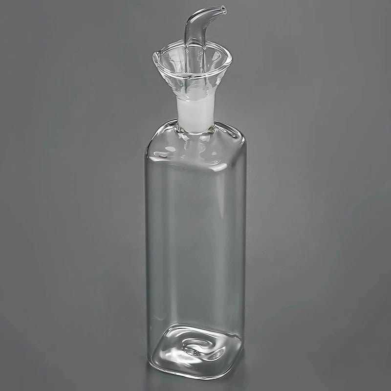 High Borosilicate Glass Oil Pot Household Leak-proof Oil & Vinegar Pots Kitchen Soy Sauce Pot Tank Seasoning Bottle Zpaxo L