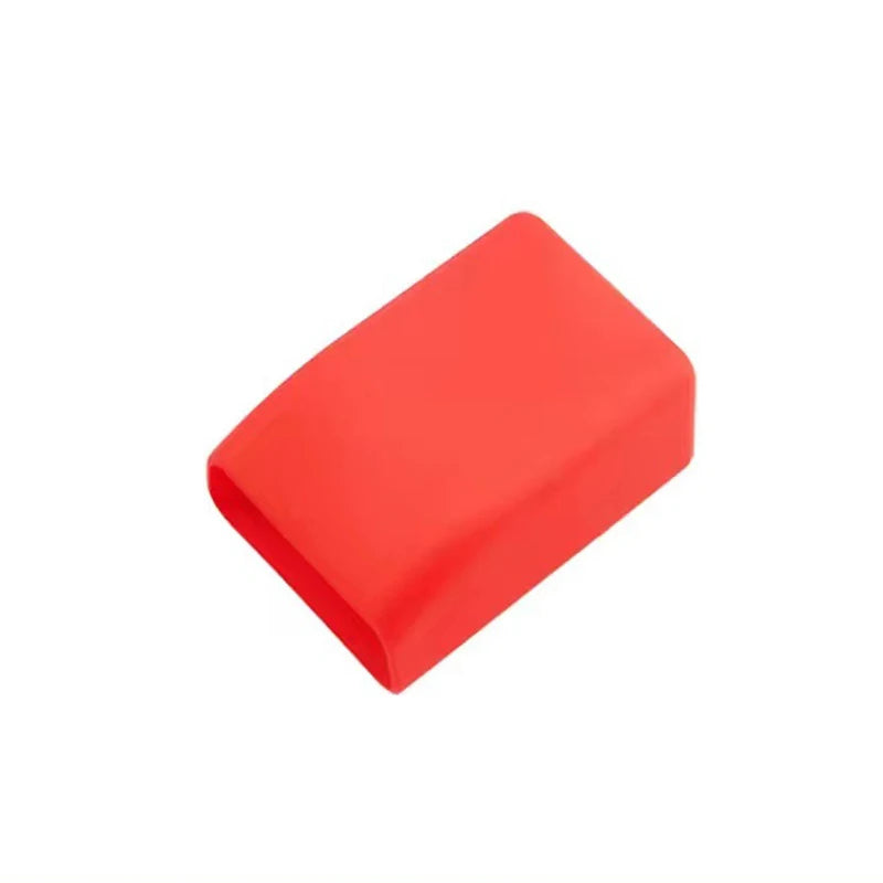 Car Seat Belt Buckle Cover Universal Safety Anchor Socket Zpaxo Red