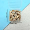 1BOX Mini Seashell Shell Pearls for Jewelry Candle Making Decoration Mini DIY Drift Bottle,Beach Wedding Home Decorations Zpaxo D
