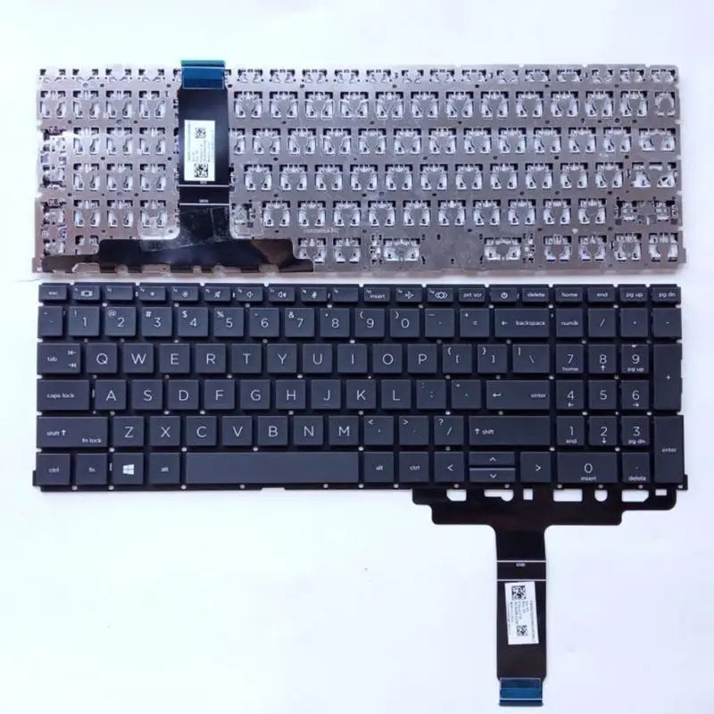 652F US Layout English Keyboard for HP ProBook 450 455 No Frame No Backlit Zpaxo