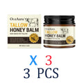 Tallow Honey Cream for Dry Sensitive Skin Ultra Nourishing Moisturizer with Shea Butter Winter Skincare Repair Cream Face & Body Zpaxo 3 Pcs