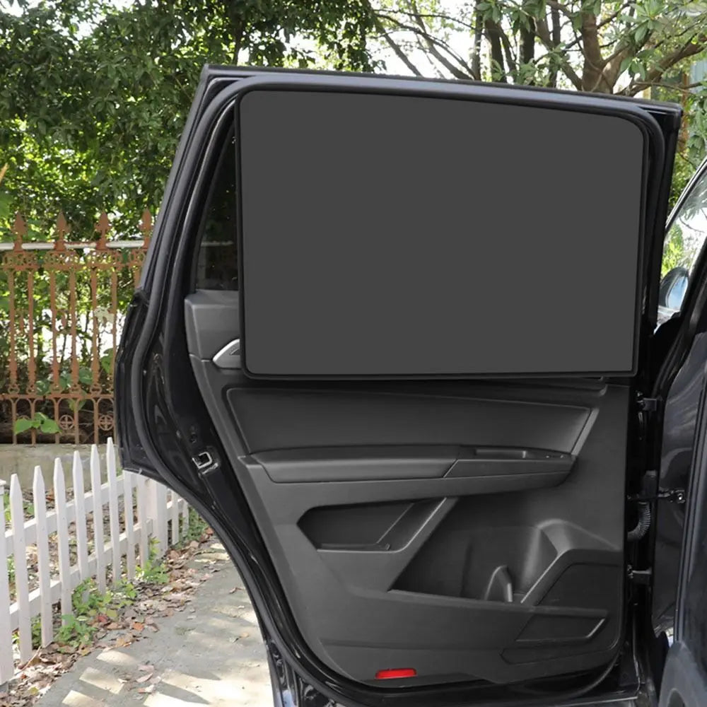 2 Magnetic Car Window Sun Shade 99 UV Blocking Heat Protection Covers Zpaxo
