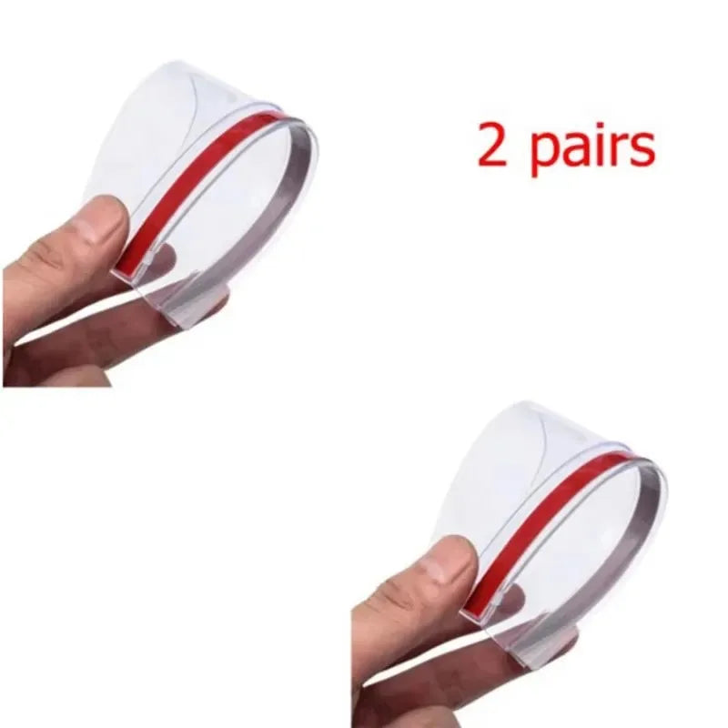 Car Side Mirror Rain Guard Eyebrow Visor Shield | 1–4 Pairs