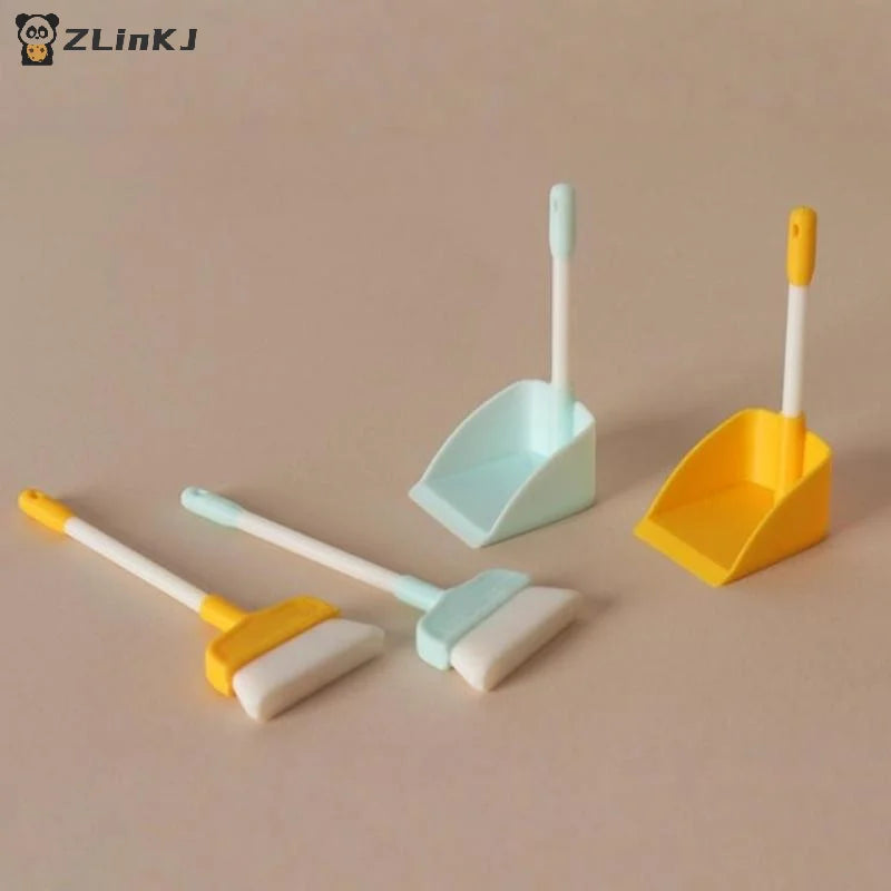 Doll Home Cleaning Tools Decor Toy 1 12 Dollhouse Miniature Brush Zpaxo