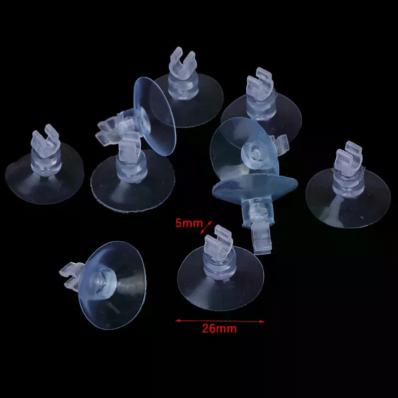 For air line tube hose pump 10* Aquarium fish tank suction cup sucker holders Zpaxo