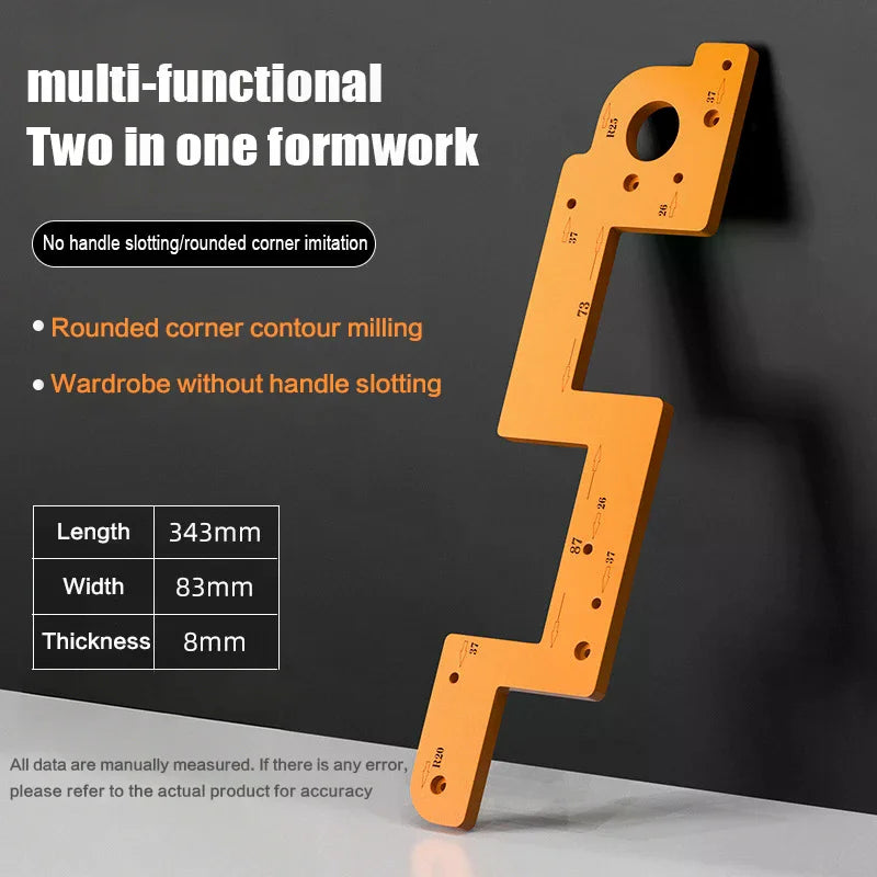 Invisible Embedded Handle Slotting Template Slot Positioning Tool Zpaxo Default Title