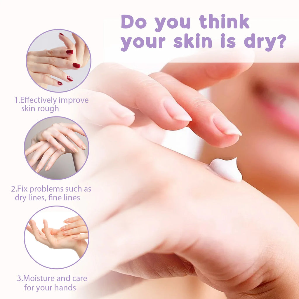 Lavender Moisturizing Hand Mask Nourishing Exfoliating Remove Dead Skin Brightening Niacinamide Hand Care for Soft Smooth Skin Zpaxo