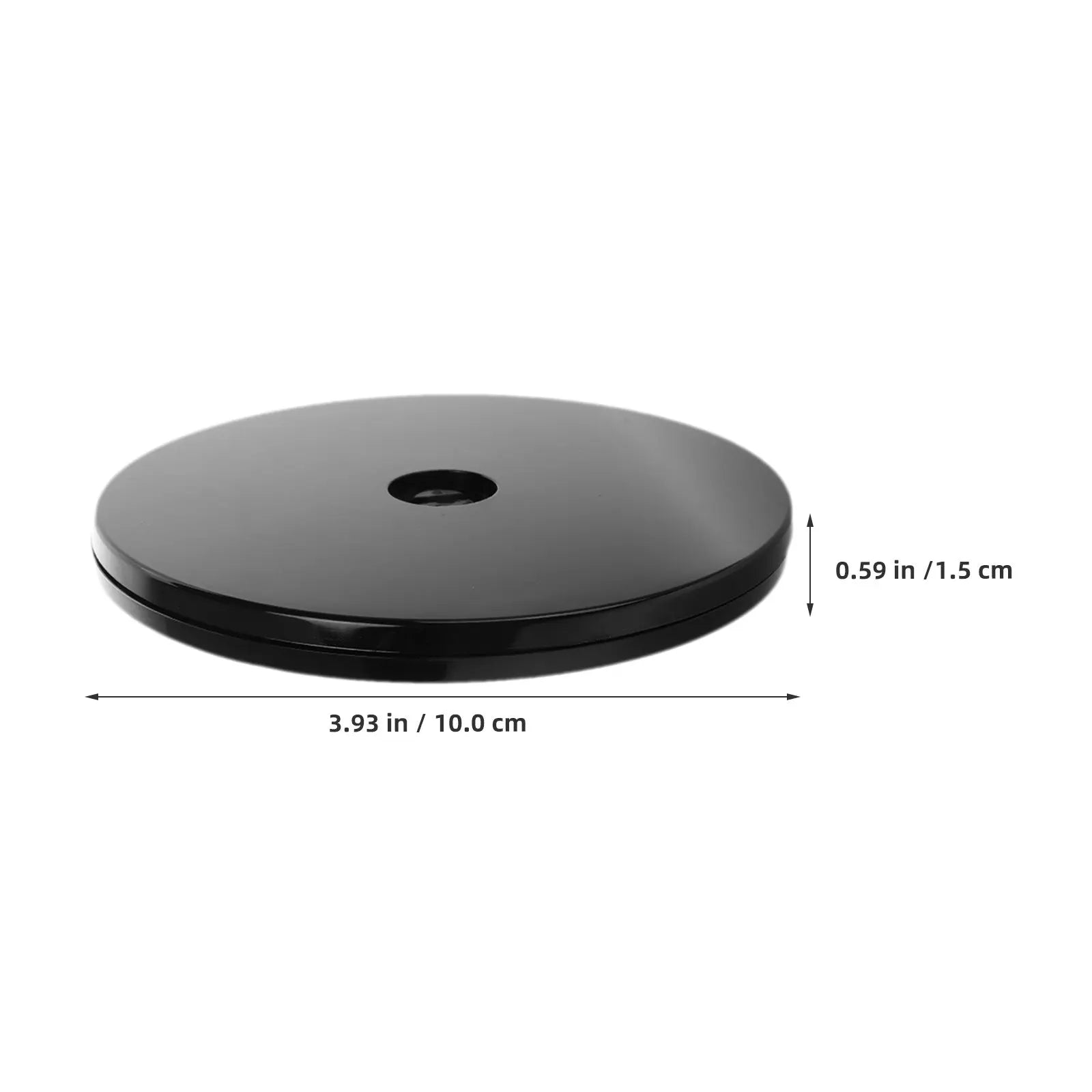 Rotating Swivel Stand Ball Bearings Plastic Turntable Display