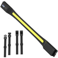 USB Rechargeable LED COB Torch Magnet Strong Work Light Technology Zpaxo Black