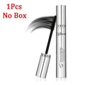 4D Silk Fiber Eyelash Mascara Waterproof Rimel 3d Mascara For Eyelash Extension Black Thick Lengthening 4d Rimel Makeup Cosmetic Zpaxo 1Pcs No Box