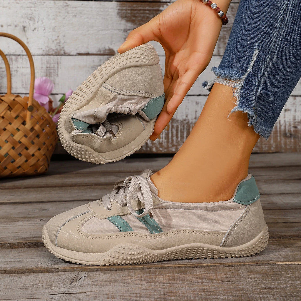 Women Sneakers Breathable Casual Women Shoes Spring Autumn Soft Bottom Shoes Anti-slip Wear-resistant Flat Bottom Sneakers Women Zpaxo