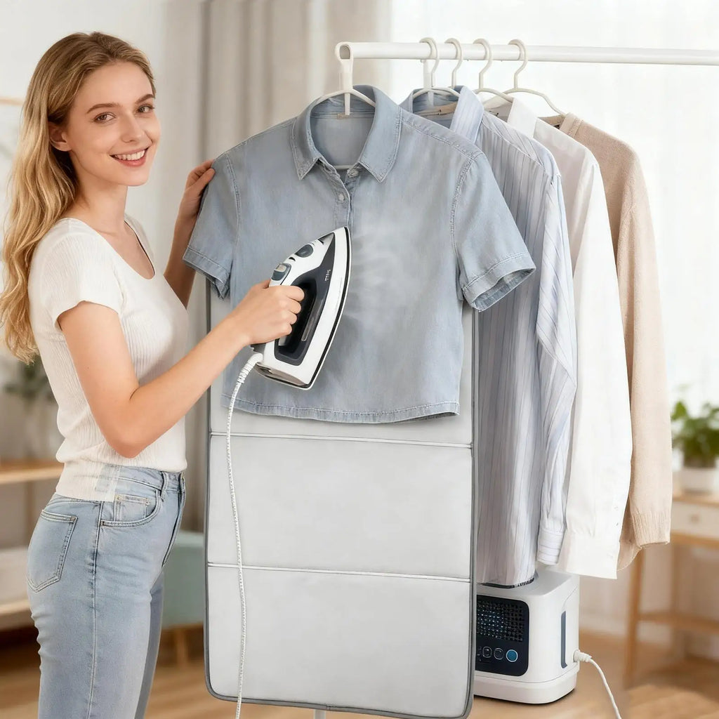 Steaming Board Folding Double-sided Garment Ironing Holder Steam Iron