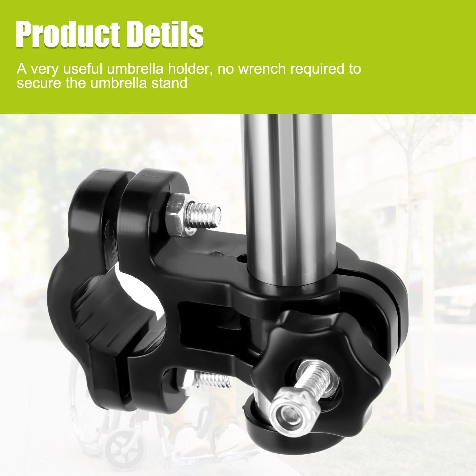 Adjustable Stainless Steel Umbrella Bracket Waterproof Multi-purpose