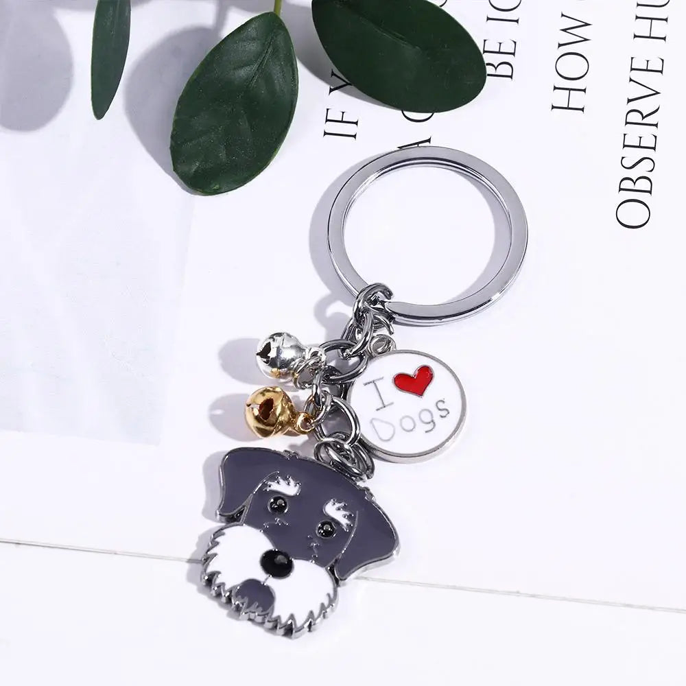 Women Bag Jewelry Maltese Enamel Golden Retriever Animal Bell Dog Zpaxo