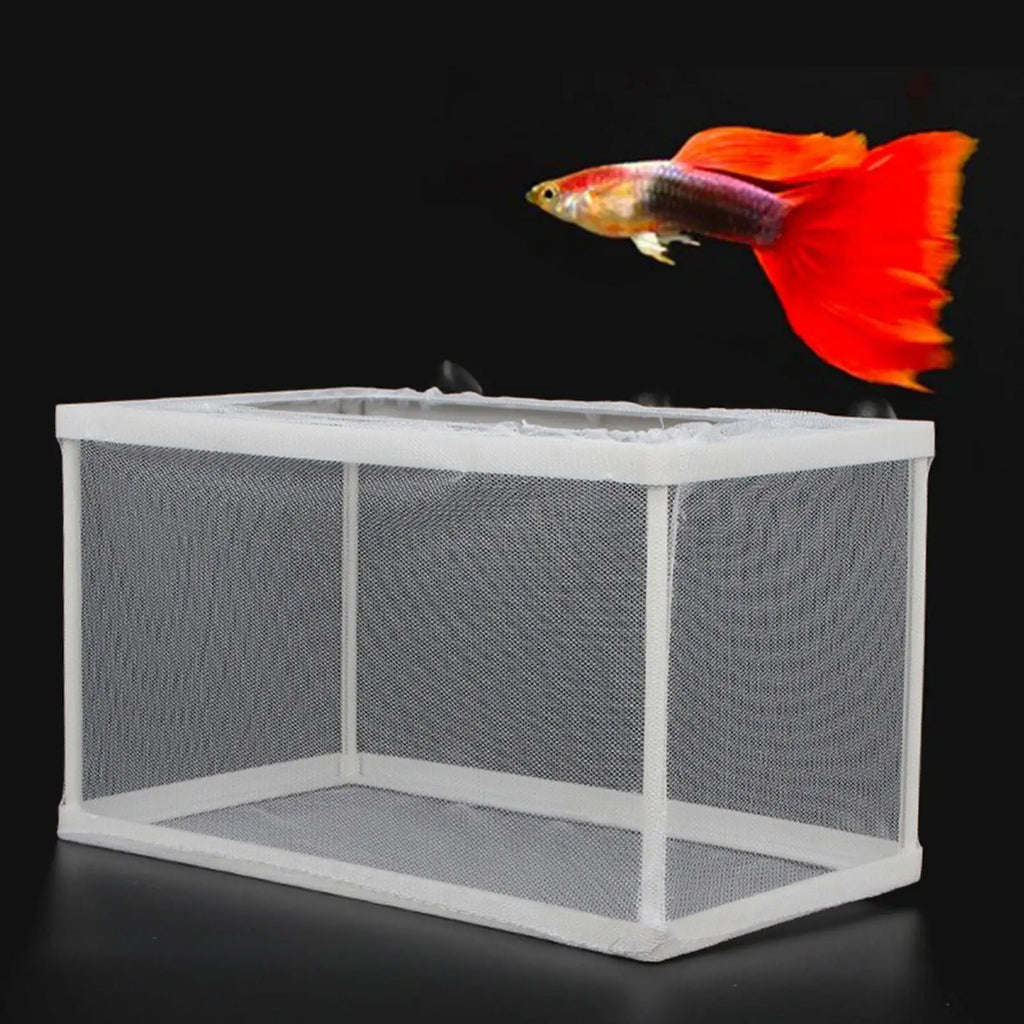 Fish Breeder Box Separation Juvenile Spawning Incubator Fish Hatching Mesh Breeding Isolation Net for Newborn Fry Clownfish Zpaxo