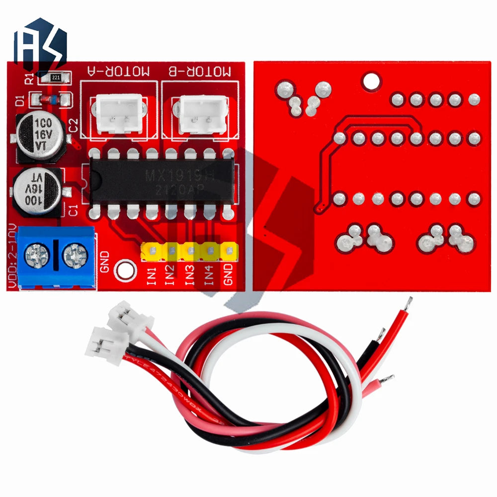 MX1919 2 5A Dual H-bridge DC Motor Driver Module Low Power Zpaxo