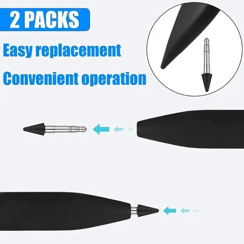 652F Tips Anti-friction Replacement Tips for Digital Pencil Nibs for Microsoft Surface Pen 2 Zpaxo
