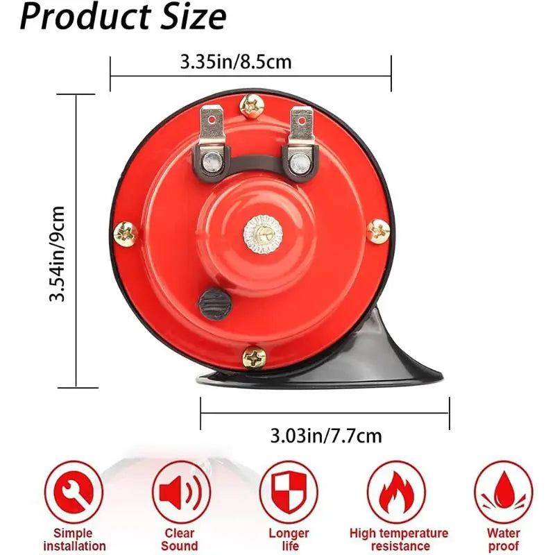 Universal 12V Super Loud Train Horn – Cars, Trucks & Boats