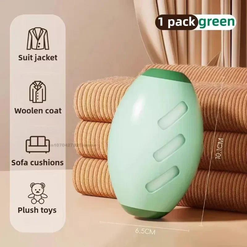 Reusable Pet Hair Remover Roller Washable Fur Remover for Clothes Lint Cleaner for Cats Dogs Portable Animal Hair Removal Tool Zpaxo 1PCS-Green