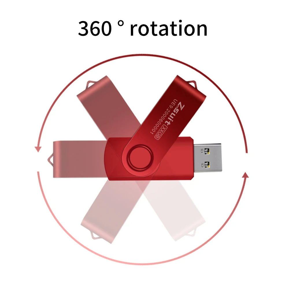 Zsuit 10Pcs/Lot USB Flash Drive 64GB 32GB 128GB High Speed Pen Drive 16GB Memory Stick Free Custom Logo Gift Metal Memory U Disk Zpaxo