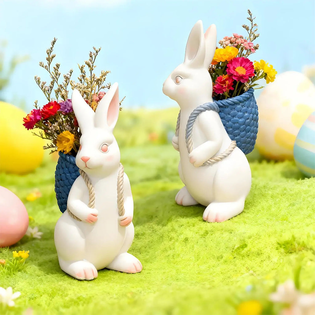 3D Easter Bunny Silicone Mold Candle Making Plaster Cement Craft