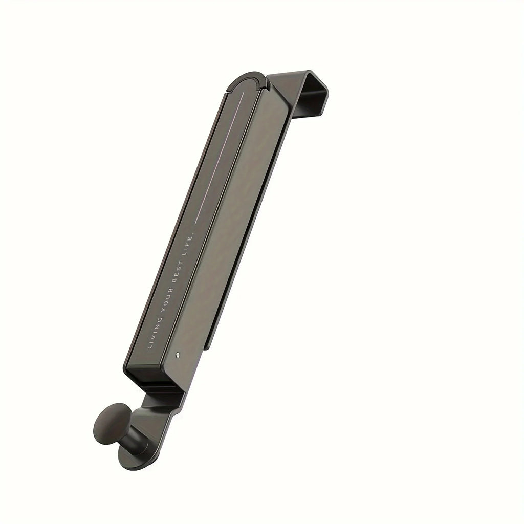 Multifunctional 5-Segment Hook Portable Coat Towel Hanger No Punching