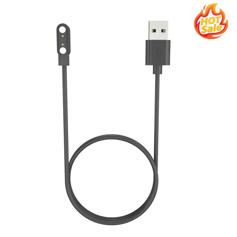5V 1A USB Charger Stable Charging Black Charger Multiple Protection Watch Charger Smart Accessories for Zeblaze Vibe 7 Zpaxo