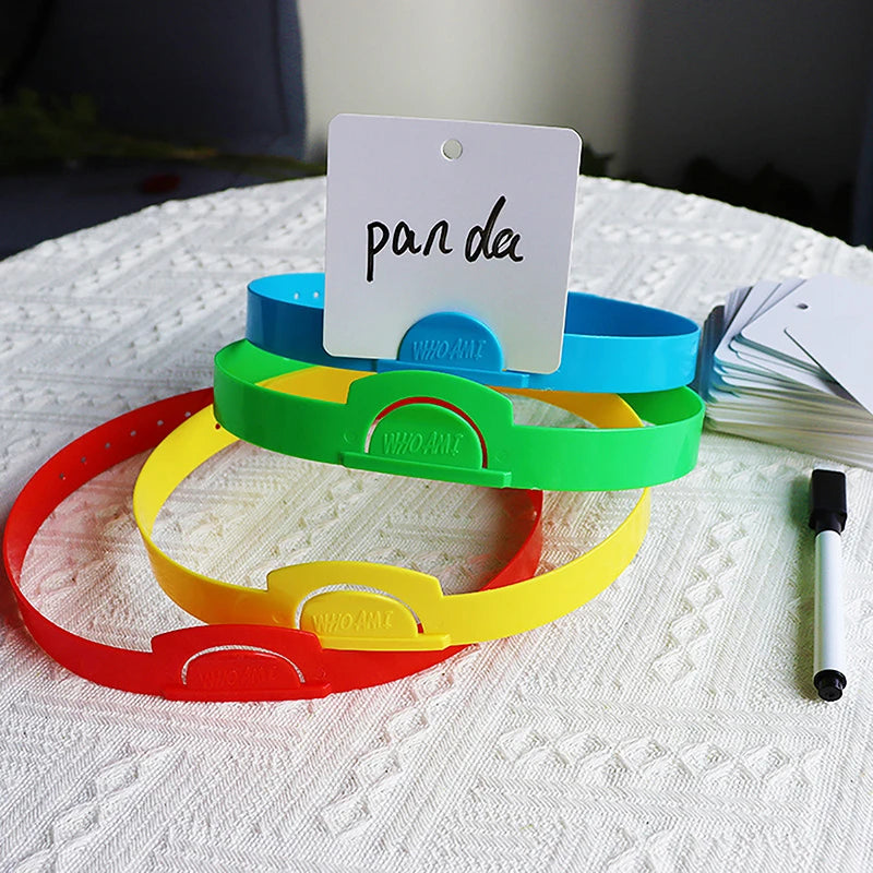 Headband Quick Question Game Cosplay Props Classroom Family Party Board Games Educational Toys Zpaxo