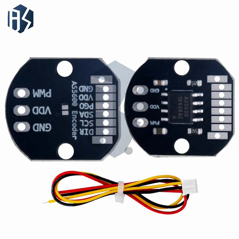 AS5600 Magnetic Encoder 12Bit Precision PWM I2C Interface Brushless Zpaxo
