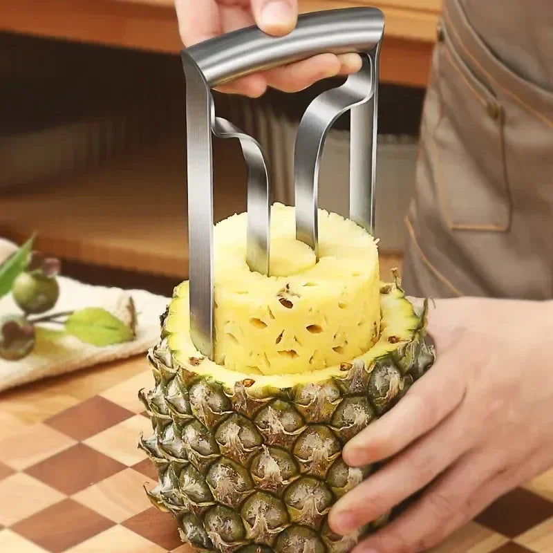 Stainless Steel Pineapple Peeler & Eye Cutter Kitchen Tool Fruit Peeler Tool Zpaxo